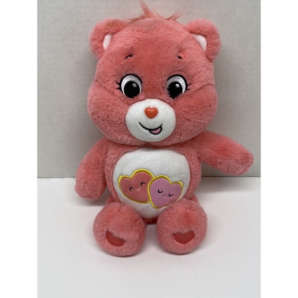 Care Bears Love A Lot Plush 14" Stuffed Animal 2020 Heart Bear Collectable Toy - Picture 1 of 11